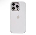 Coque en silicone pour iPhone Blanc